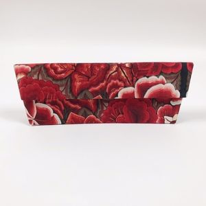 Pineda Covalin Handbag Clutch, Red Floral Design